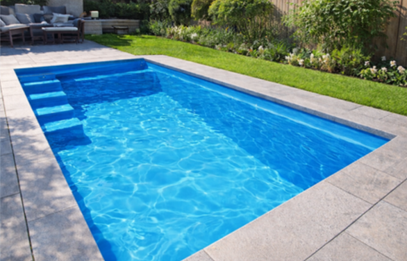 Fibreglass pool installation