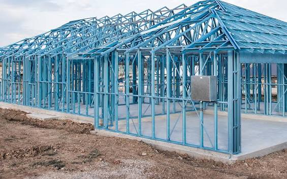 Precision steel wall frame